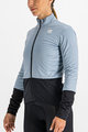 SPORTFUL Cyklistická větruodolná bunda - TOTAL COMFORT - světle modrá/černá