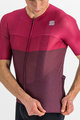 SPORTFUL Cyklistický dres s krátkým rukávem - LIGHT PRO - bordó