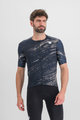 SPORTFUL Cyklistický dres s krátkým rukávem - CLIFF SUPERGIARA - modrá