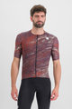 SPORTFUL Cyklistický dres s krátkým rukávem - CLIFF SUPERGIARA - fialová