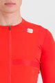 SPORTFUL Cyklistický dres s dlouhým rukávem zimní - MATCHY - červená