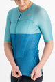 SPORTFUL Cyklistický dres s krátkým rukávem - PRO - modrá