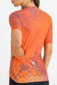 SPORTFUL Cyklistický dres s krátkým rukávem - ROCKET - oranžová