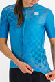 SPORTFUL Cyklistický dres s krátkým rukávem - ROCKET - modrá