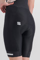 SPORTFUL Cyklistické kalhoty krátké s laclem - NEO - černá/bílá