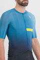 SPORTFUL Cyklistický dres s krátkým rukávem - BOMBER - modrá