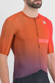 SPORTFUL Cyklistický dres s krátkým rukávem - BOMBER - oranžová