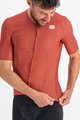 SPORTFUL Cyklistický dres s krátkým rukávem - CHECKMATE - červená