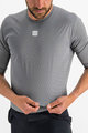 SPORTFUL Cyklistické triko s krátkým rukávem - FIANDRE THERMAL - šedá