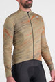 SPORTFUL Cyklistický dres s dlouhým rukávem zimní - CLIFF SUPERGIARA THERMAL - béžová