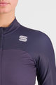 SPORTFUL Cyklistický dres s dlouhým rukávem zimní - BODYFIT PRO THERMAL - červená/modrá