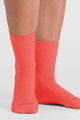 SPORTFUL Cyklistické ponožky klasické - MATCHY WOOL - červená