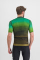 SPORTFUL Cyklistický dres s krátkým rukávem - FLOW SUPERGIARA - zelená