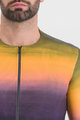 SPORTFUL Cyklistický dres s krátkým rukávem - FLOW SUPERGIARA - fialová/žlutá