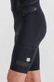 SPORTFUL Cyklistické kalhoty krátké s laclem - ULTRA - černá