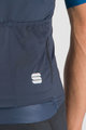 SPORTFUL Cyklistický dres s krátkým rukávem - SNAP - modrá
