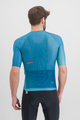 SPORTFUL Cyklistický dres s krátkým rukávem - LIGHT PRO - modrá
