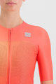 SPORTFUL Cyklistický dres s krátkým rukávem - LIGHT PRO - oranžová