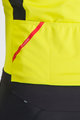 SPORTFUL Cyklistická zateplená bunda - FIANDRE - žlutá