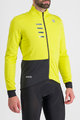 SPORTFUL Cyklistická zateplená bunda - TEMPO - žlutá