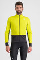 SPORTFUL Cyklistická větruodolná bunda - NEO SOFTSHELL - žlutá
