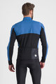 SPORTFUL Cyklistická větruodolná bunda - NEO SOFTSHELL - modrá/černá