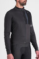 SPORTFUL Cyklistický dres s dlouhým rukávem zimní - SUPERGIARA THERMAL - černá