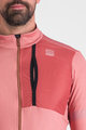 SPORTFUL Cyklistický dres s dlouhým rukávem zimní - SUPERGIARA THERMAL - růžová