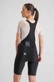 SPORTFUL Cyklistické kalhoty krátké s laclem - SRK W - černá
