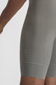 SPORTFUL Cyklistické kalhoty krátké s laclem - SRK - šedá
