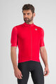 SPORTFUL Cyklistický dres s krátkým rukávem - SRK - cyklámenová
