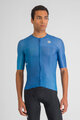 SPORTFUL Cyklistický dres s krátkým rukávem - LIGHT - modrá