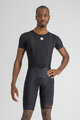 SPORTFUL Cyklistické kalhoty krátké s laclem - FIANDRE - černá
