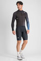 SPORTFUL Cyklistický dres s dlouhým rukávem zimní - BODYFIT PRO THERMAL - černá