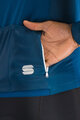 SPORTFUL Cyklistický dres s dlouhým rukávem zimní - SRK THERMAL - modrá