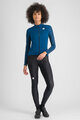 SPORTFUL Cyklistický dres s dlouhým rukávem zimní - SRK THERMAL W - modrá