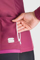 SPORTFUL Cyklistický dres s dlouhým rukávem zimní - SRK THERMAL W - fialová