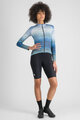SPORTFUL Cyklistický dres s dlouhým rukávem zimní - FLOW SUPERGIARA THERMAL W - modrá