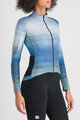 SPORTFUL Cyklistický dres s dlouhým rukávem zimní - FLOW SUPERGIARA THERMAL W - modrá