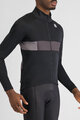 SPORTFUL Cyklistická zateplená bunda - NEO SOFTSHELL - černá