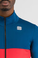 SPORTFUL Cyklistická zateplená bunda - NEO SOFTSHELL - modrá