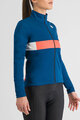 SPORTFUL Cyklistická zateplená bunda - NEO SOFTSHELL W - modrá