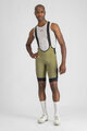 SPORTFUL Cyklistické kalhoty krátké s laclem - SUPERGIARA 2 - zelená