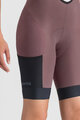 SPORTFUL Cyklistické kalhoty krátké s laclem - SUPERGIARA 2 W - fialová