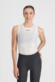 SPORTFUL Cyklistické triko bez rukávů - PRO BASELAYER W - bílá