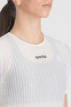 SPORTFUL Cyklistické triko s krátkým rukávem - PRO BASELAYER W - bílá