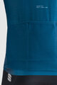 SPORTFUL Cyklistický dres s krátkým rukávem - LIGHT - modrá