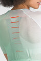 SPORTFUL Cyklistický dres s krátkým rukávem - LIGHT W - zelená/bílá