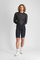 SPORTFUL Cyklistické triko s dlouhým rukávem - WINTER LAYER - černá