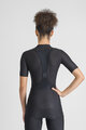 SPORTFUL Cyklistické triko s krátkým rukávem - WINTER LAYER W - černá